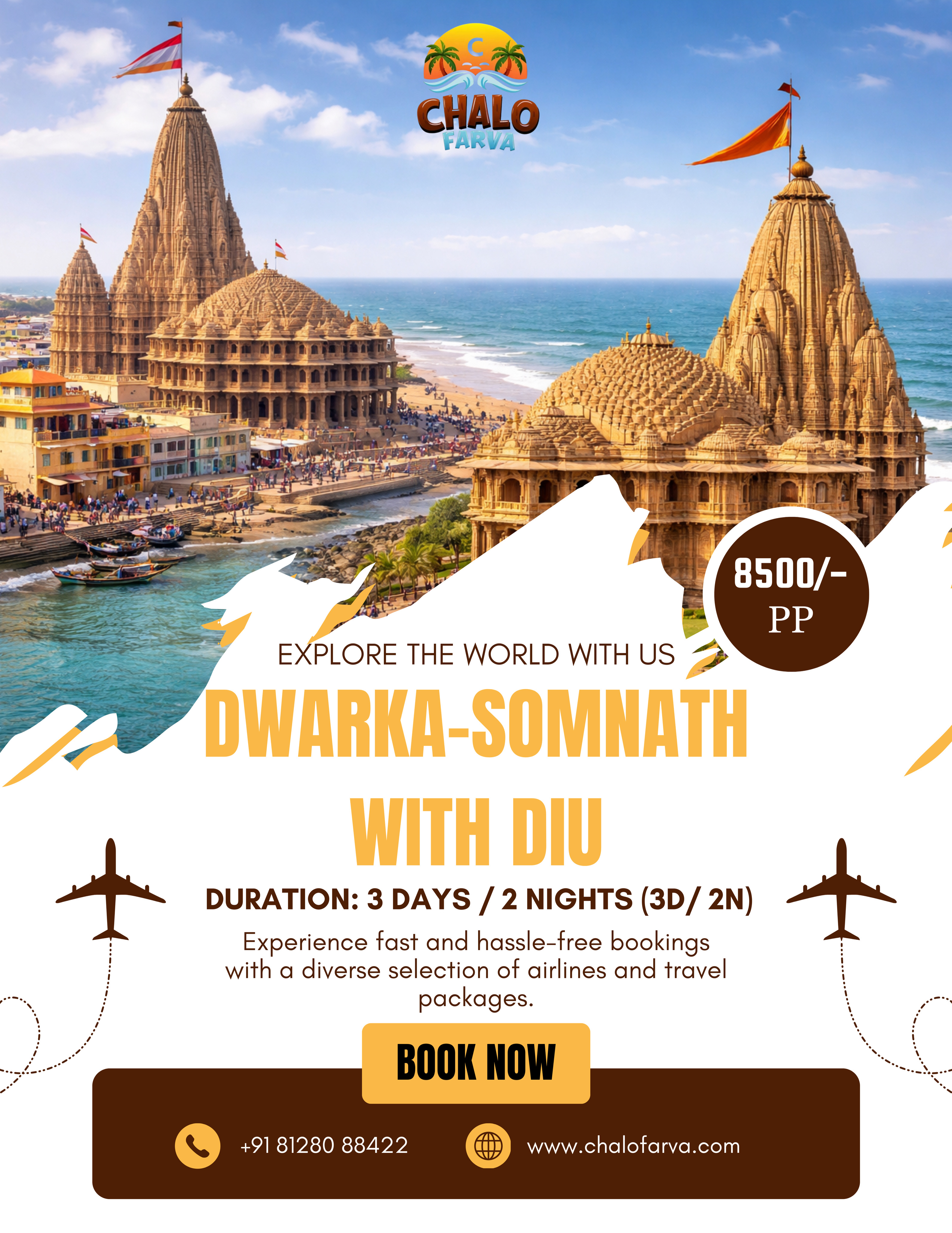 Dwarka& Somnath diu